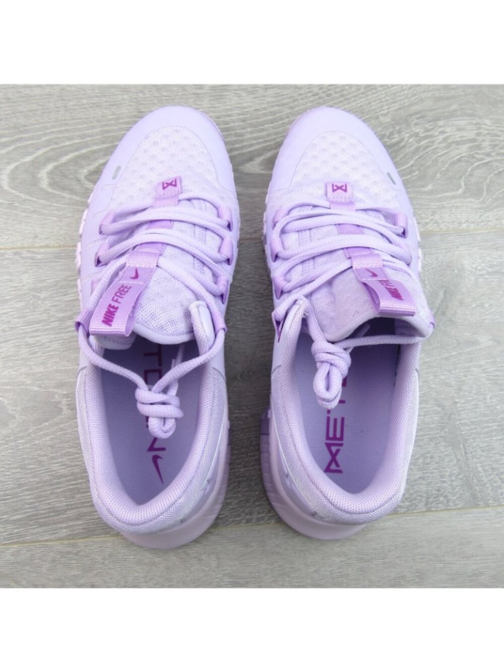 Nike Free Metcon 5 Gym Training Shoes Womens Size 9 Lilac Grape NEW - Picture 9 of 13